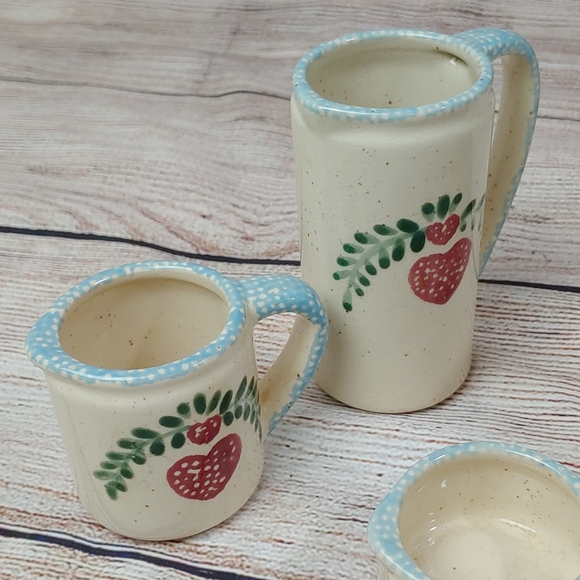 Southern Country Style Ceramic Measuring Cups - Picture 3 of 7